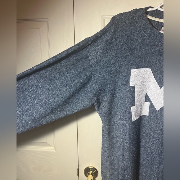 Vintage Ladies Michigan Long Sleeve XXL Fleece Sweater Sweatshirt - Picture 6 of 16